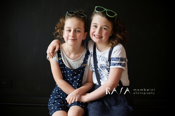 Sisters Children portrait Swansea photography Rasa Mombeini